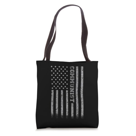 Communist American Flag Tote Bag B) - Picture 1 of 4